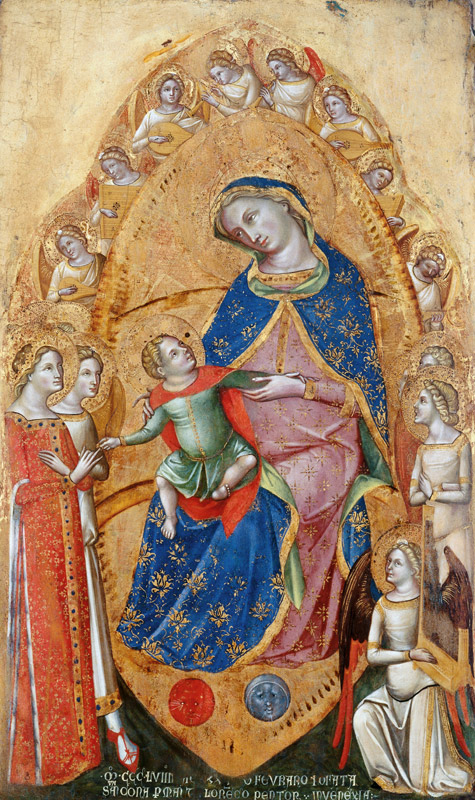 Lorenzo Veneziano, Verlobung Katharina von 