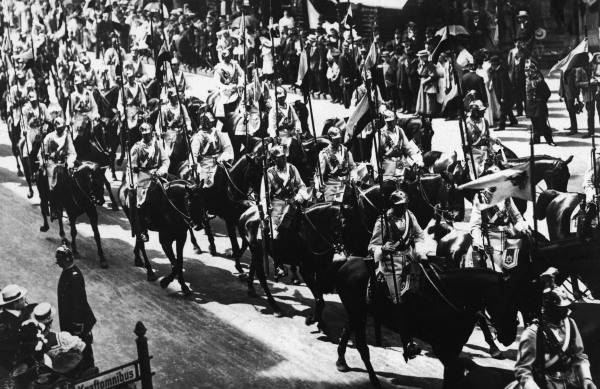 Leipziger Str.,Regiment Garde du Corps von 