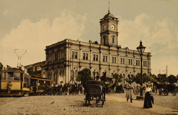 Moskau, Nikolaus-Bahnhof von 