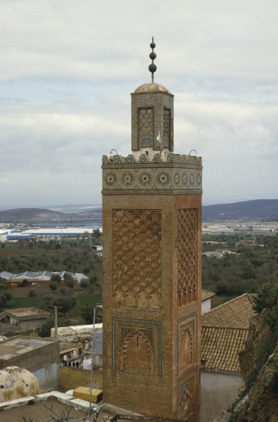 Mosque Sidi Halaoui, view of the Minaret (photo)  von 