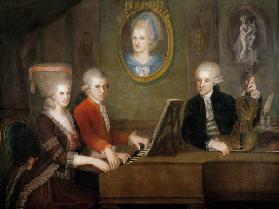 Mozart, Familienportrait