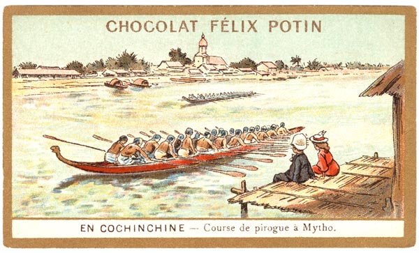 My Tho, Einbaumregatta von 