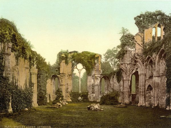 Netley Abbey ,  Innenansicht von 