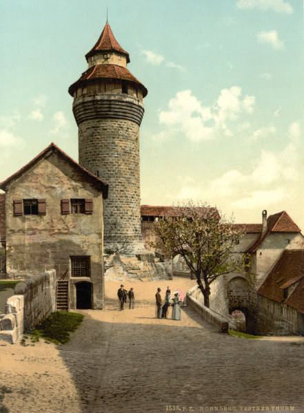 Nürnberg, Burg, Sinwellturm von 
