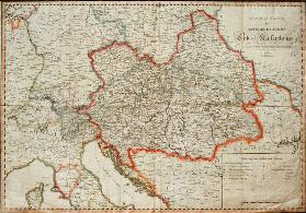Österreich, Landkarte 1806