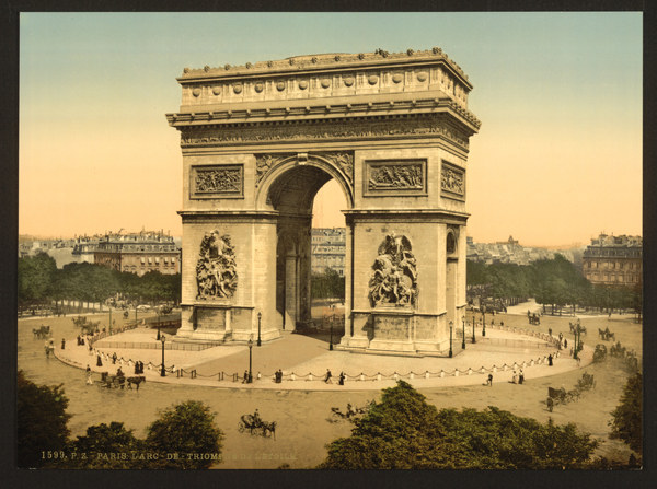 Paris, Ars de Triomphe von 