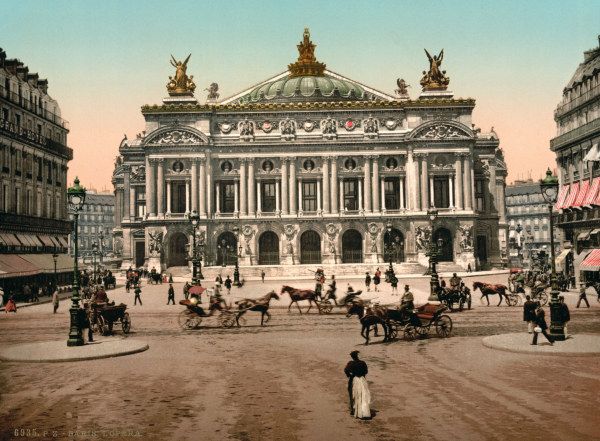 Paris,Außenansicht Opera von 
