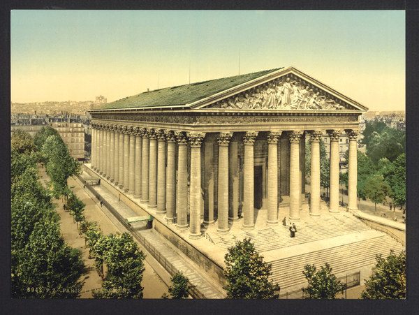 Paris, La Madeleine von 