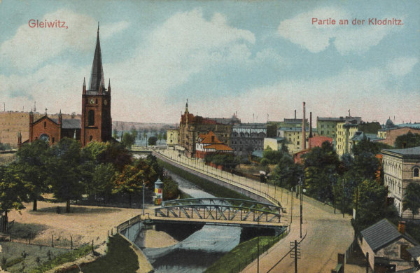 Partie an der Klodnitz von 