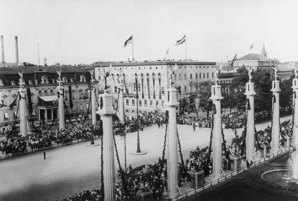Regierungsjub.Wilh.II., Pariser Platz von 