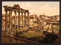 Rom, Forum Romanum, Saturntempel