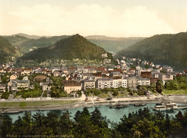 Schandau, Ansicht von 
