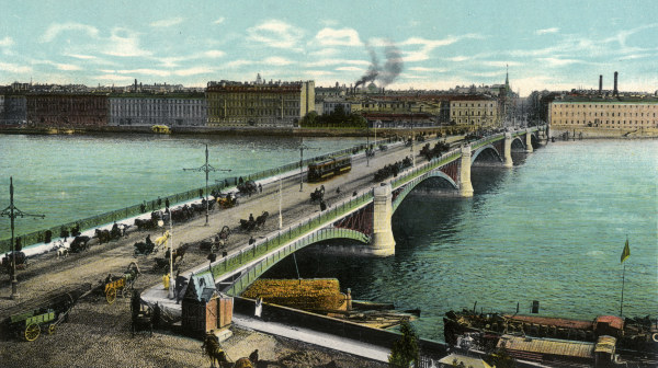St.Petersburg, Litejny-Brücke