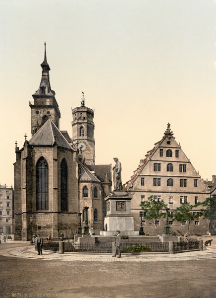 Stuttgart, Stiftskirche von 