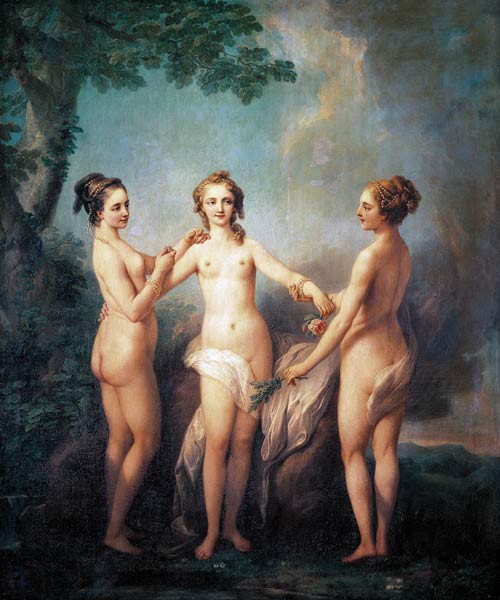 Three graces or de Nesle Mesdemoiselles von 