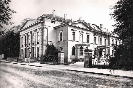 The Meiningen Court Theatre, Munich, c.1900 (b/w photo) 