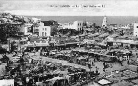Tanger, Le Grand Sokko / Foto um 1910