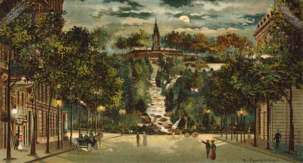 Berlin, Viktoriapark Kreuzberg von 