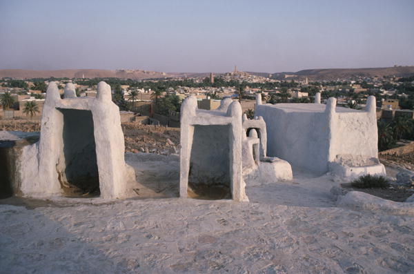 View of a marabout, cemetery on the western side of the city (photo)  von 