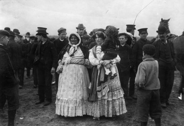 Voelkerkunde/ Zigeuner/ Pferdemarkt/ 1910 von 