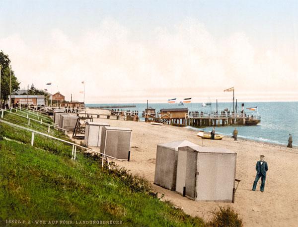 Wyck auf Föhr, Landungsbrücke