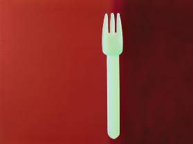 1 Fork (Rothko) 2001 (colour photo) 