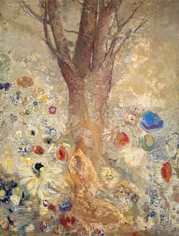 Der Buddha. von Odilon Redon