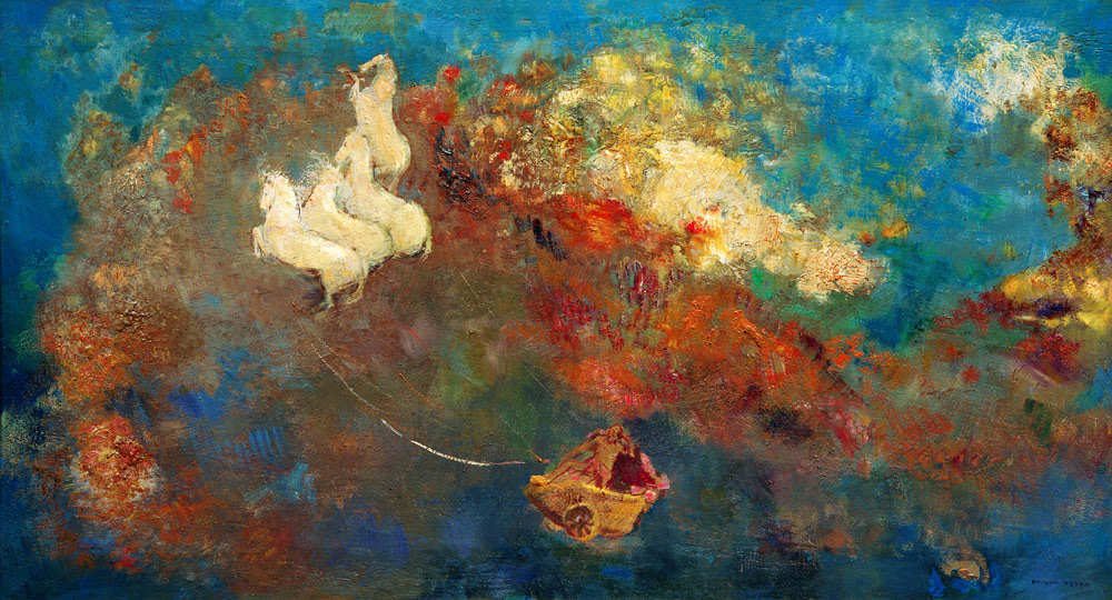 Le Char d’Apollon von Odilon Redon