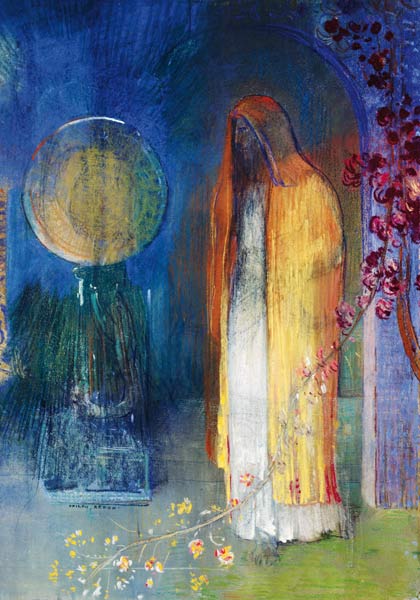 Das gelbe Cape von Odilon Redon