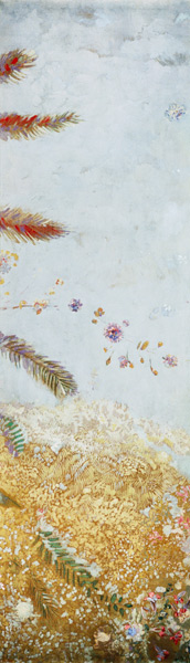 Decorative Panel, one of five designed for Ernest Chausson von Odilon Redon