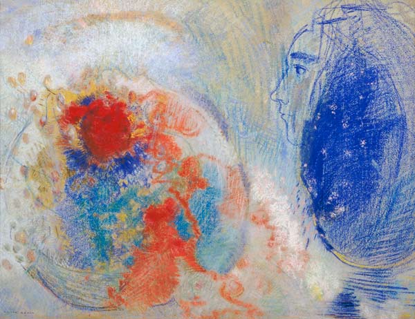 Nacht und Tag von Odilon Redon