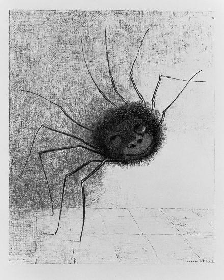 The Laughing Spider, c.1881 (litho)