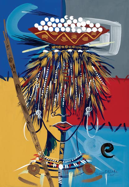 African Beauty 2 von  Oglafa Ebitari  Perrin