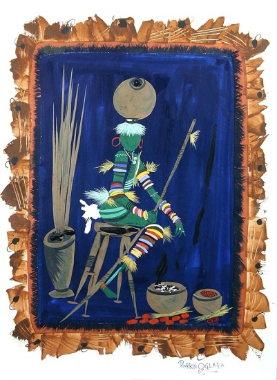 Attired Trader von  Oglafa Ebitari  Perrin