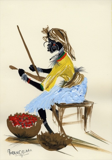 Food for African Children von  Oglafa Ebitari  Perrin