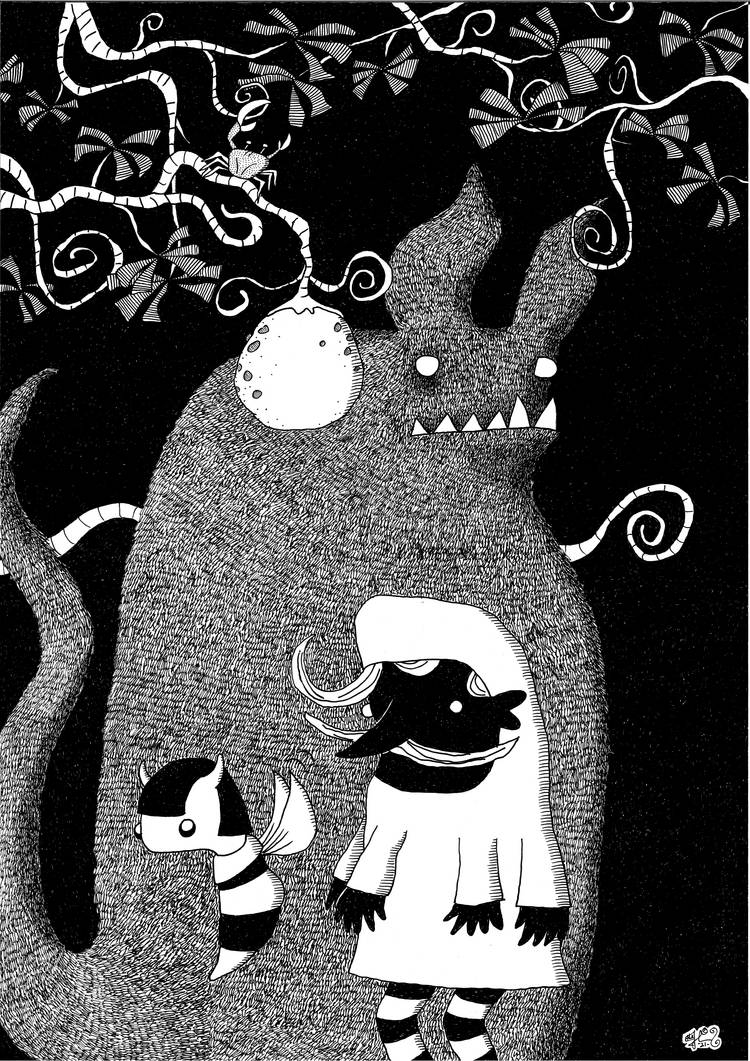 Bello und Rex am Futtertrog von the Hinz