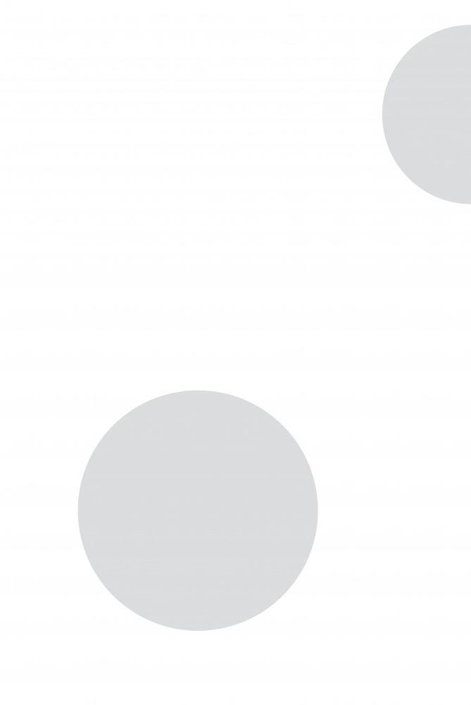 2 Circles Gray von Oju Design