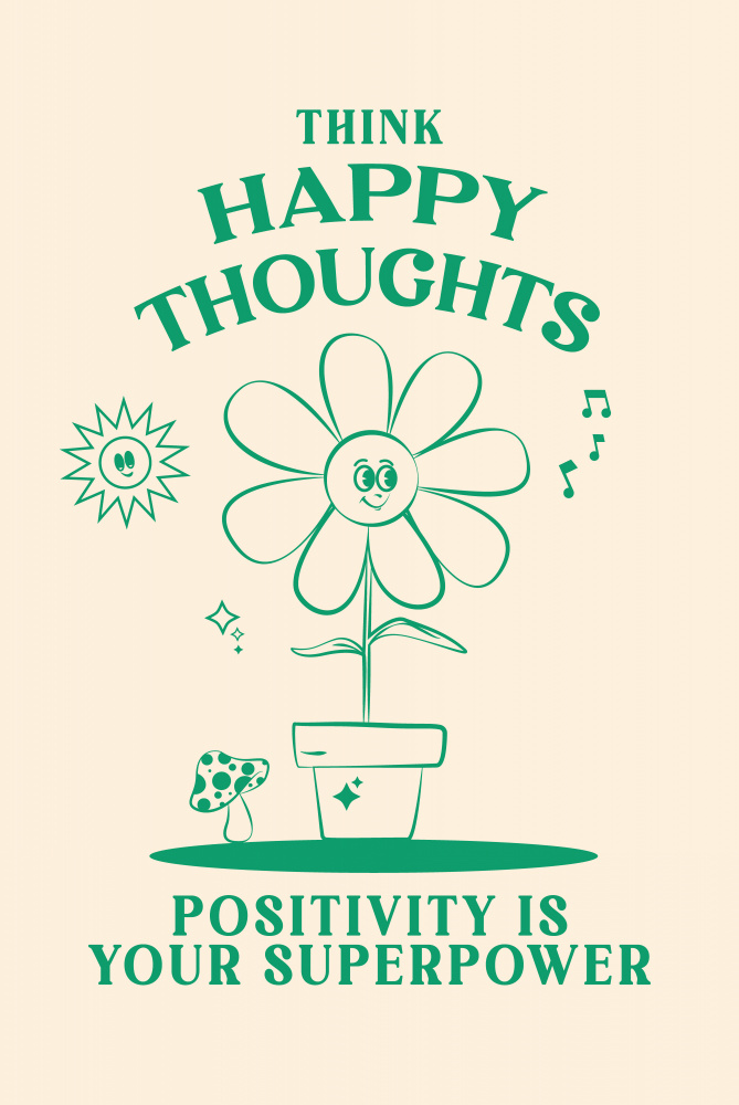 Happy Thoughts von Oju Design