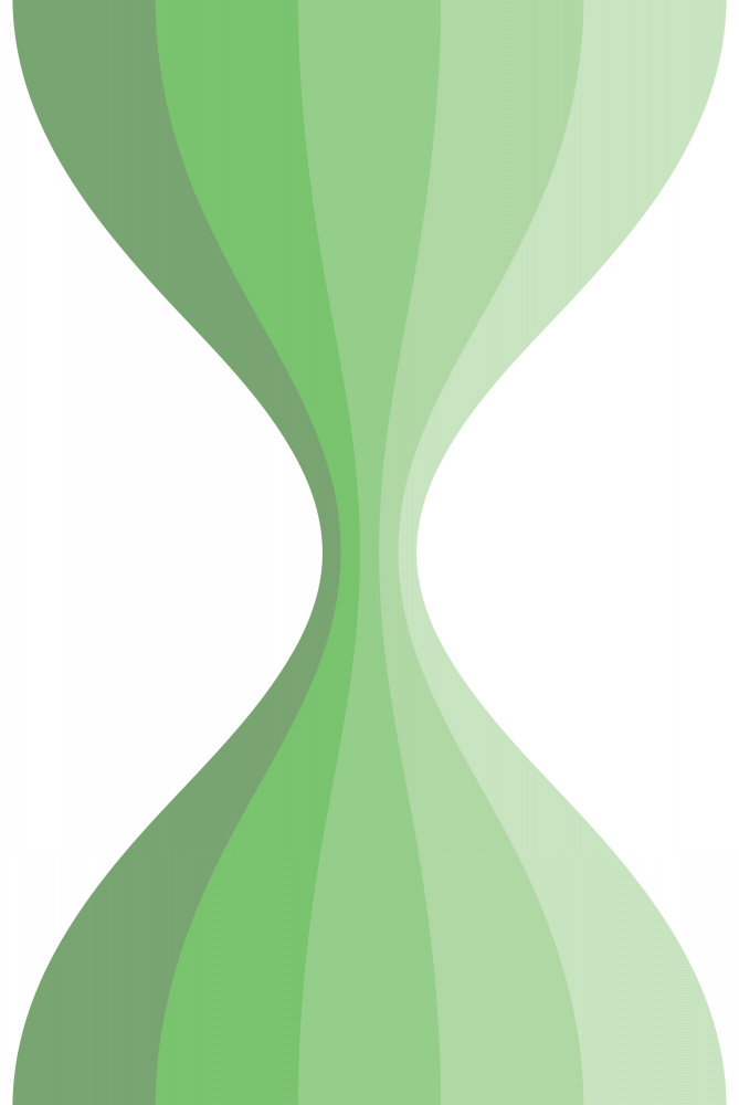 Wavy Green von Oju Design