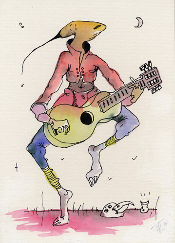 Gitarre von Olege Kouvaev