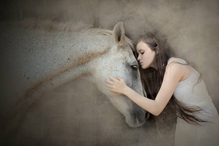 a kiss von Olga Mest