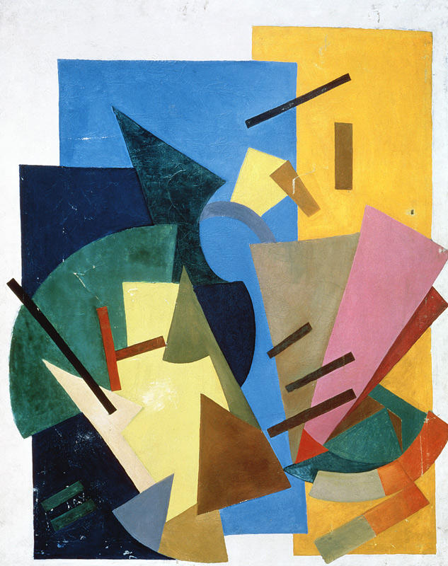 Flight of an Aeroplane von Olga Vladimirovna Rozanova