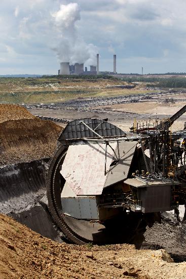 Braunkohle Tagebau Inden von Oliver Berg