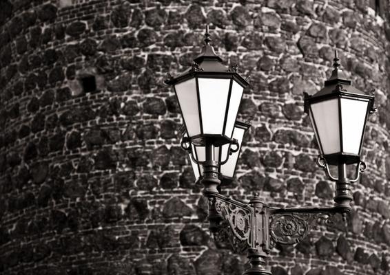 Laterne in Zons, NRW, Germany von Oliver Ritter-wolff