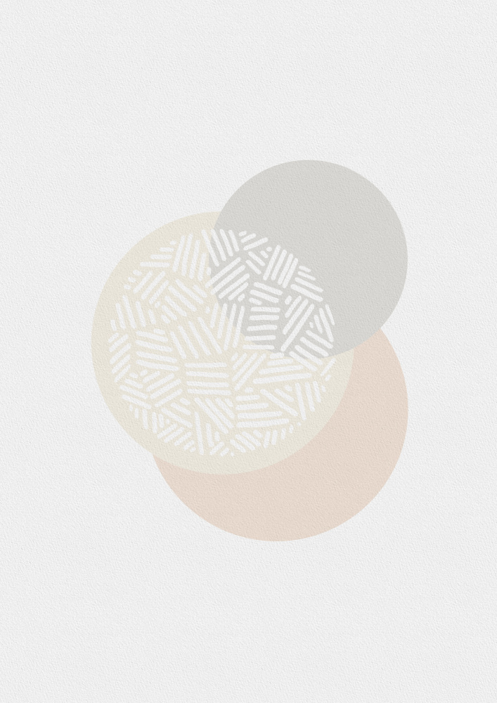 Geometric Mute Colours IV von Orara Studio