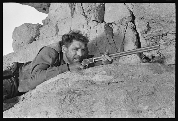 Burt Lancaster in The Scalphunters von Orlando Suero