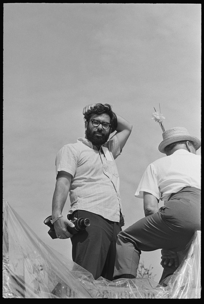 Francis Ford Coppola on set of Finians Rainbow von Orlando Suero