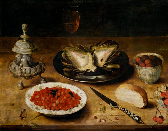Still Life with an Artichoke von Osias Beert I.