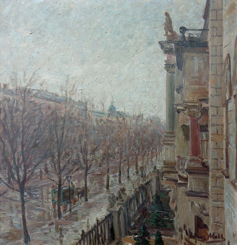 Kurfürstendamm von Oskar Moll