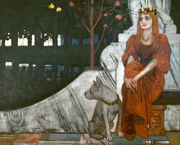 Sehnsucht von Oskar Zwintscher